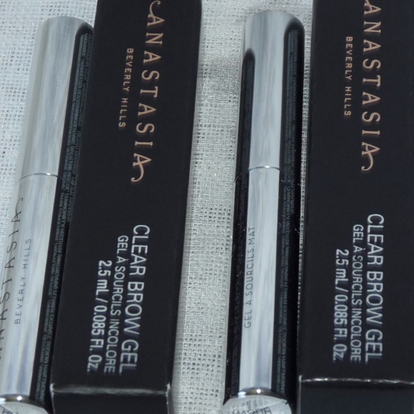 ๐ $13 - (2) pcs Anastasia B.H. Clear Brow Gel Travel Size .085oz New in Box - Picture 12 of 14